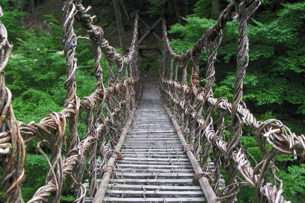 かずら橋　徳島の画像