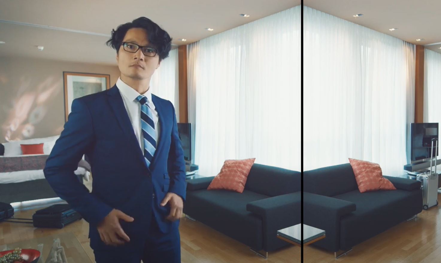 トリバゴ cm 男